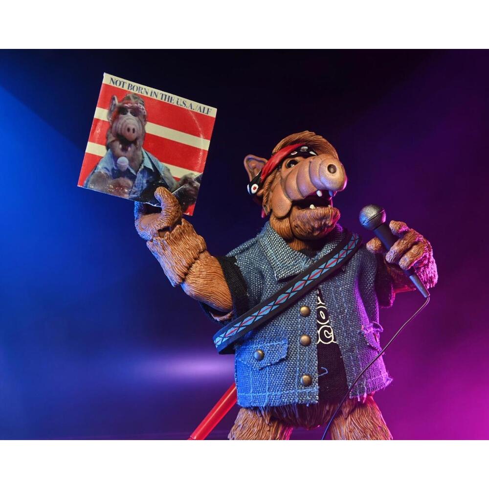 NECA 2024 ALF Born to Rock Ultimate Action Figure NIB